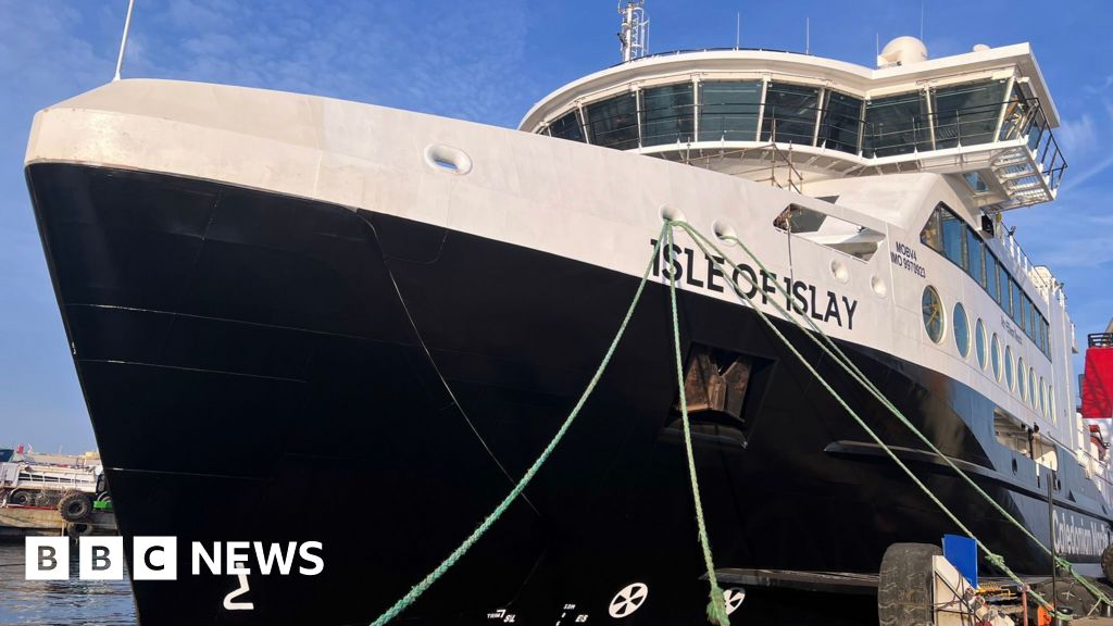 New CalMac ferry MV Isle of Islay handed over by Turkish shipyard
