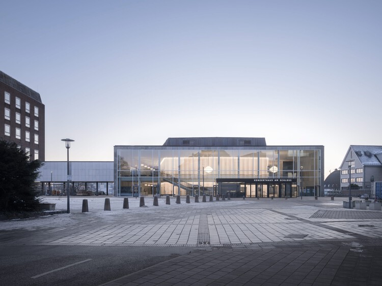 Concert Hall at Kiel Castle Renovation and Conversion / gmp Architects + bbp : architekten - Exterior Photography, Glass