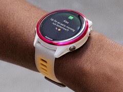 Garmin’s latest Forerunner smartwatches (Forerunner 570 pictured) are receiving software version 15.52. (Image source: Garmin)