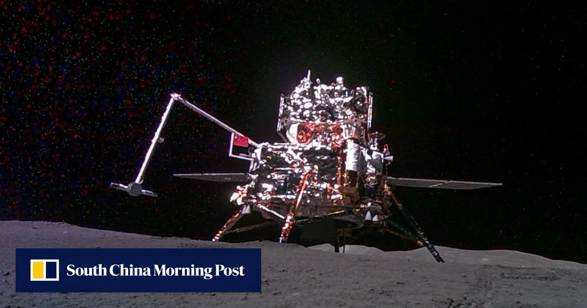 China found something strange on far side of moon no one ever saw occur naturally before