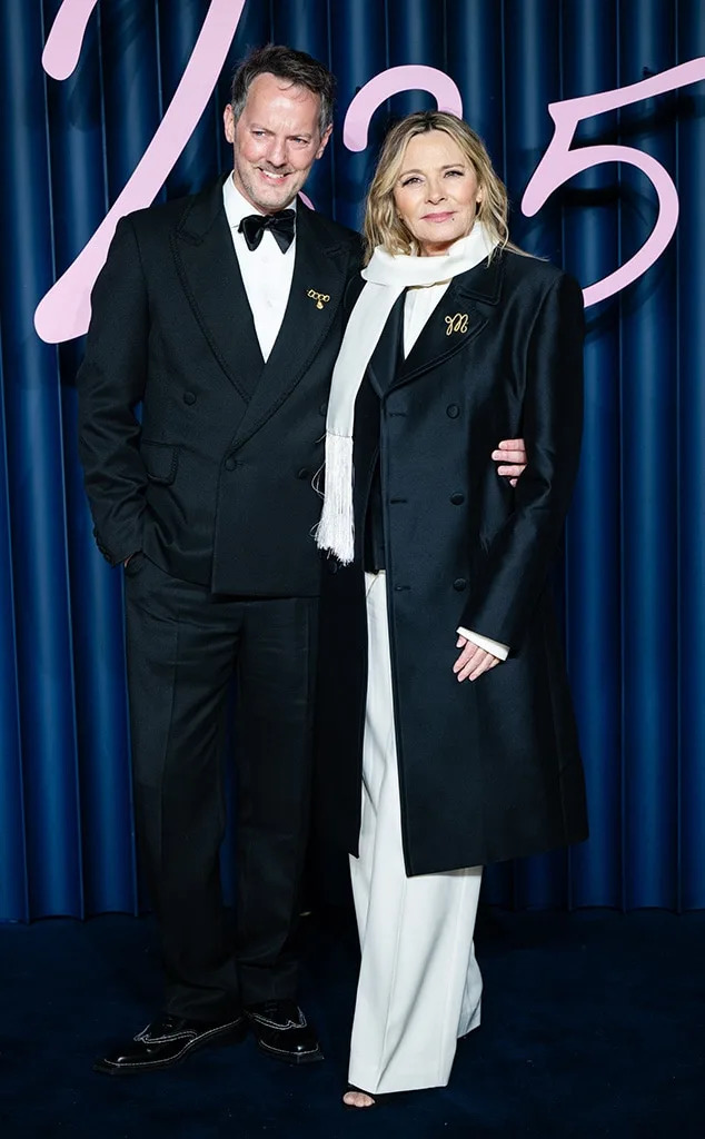 <p>Russell Thomas & Kim Cattrall </p>