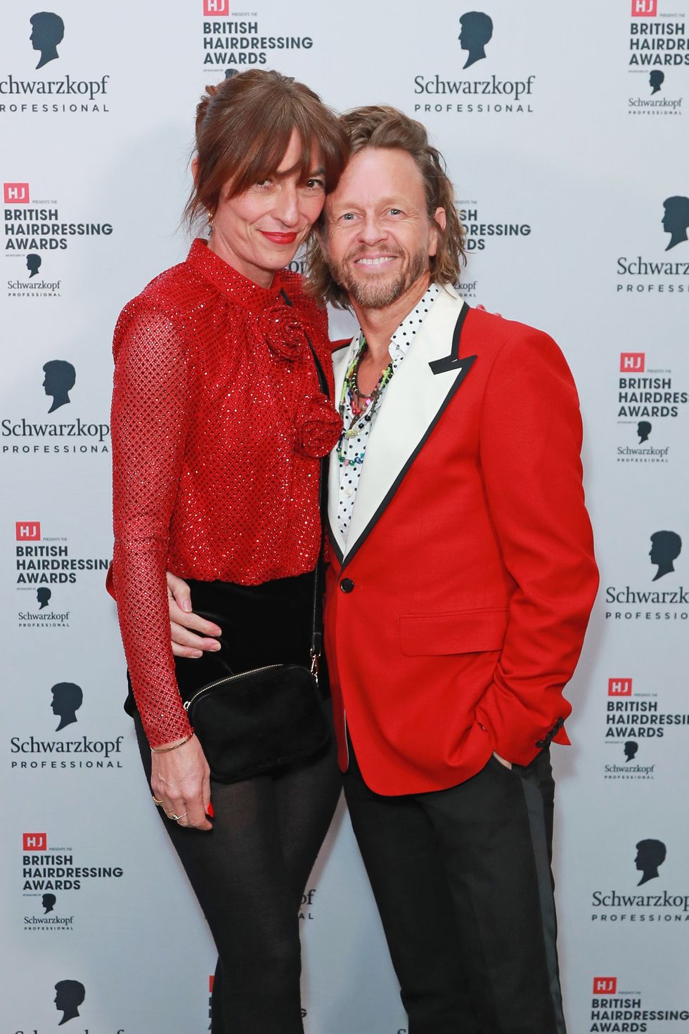 Davina McCall and Michael Douglas