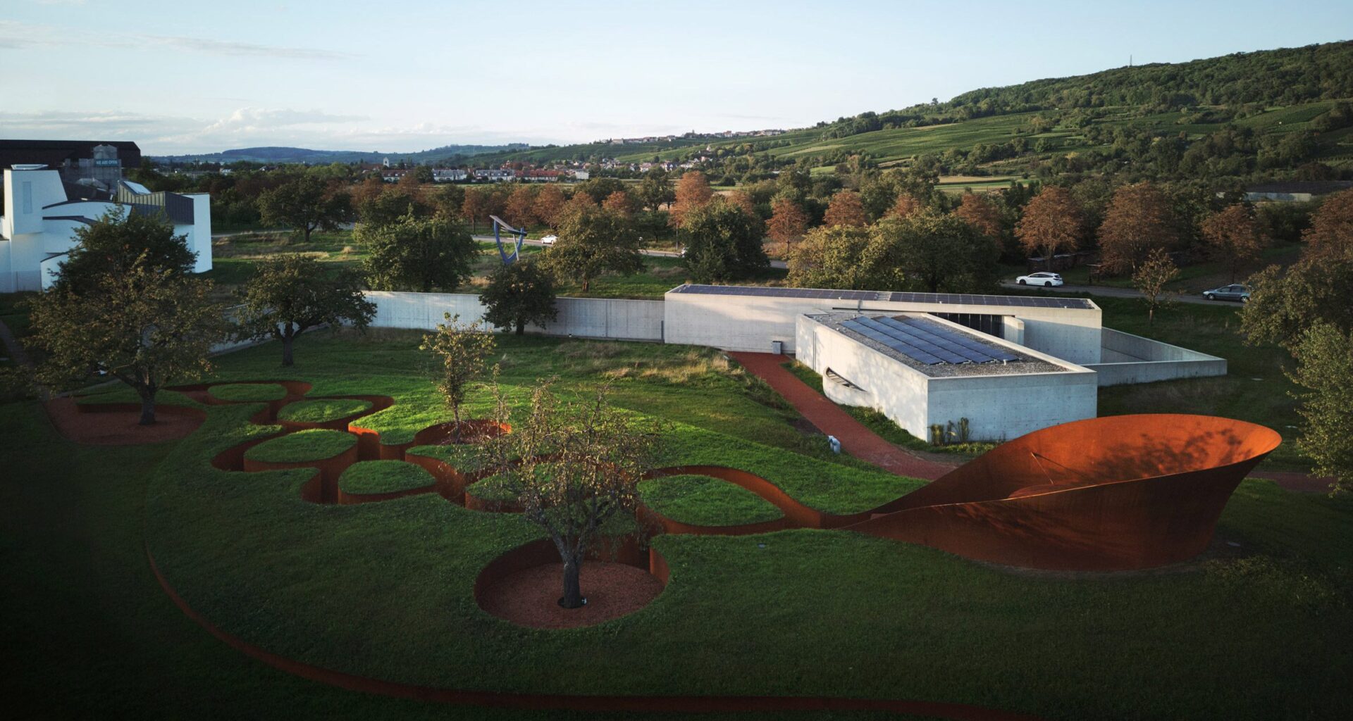Doshi Retreat at Vitra Campus by Balkrishna Doshi and Studio Sangarth
