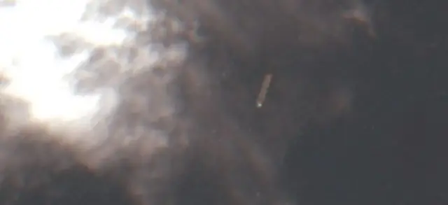 A satellite image of dark fleet tanker Progress