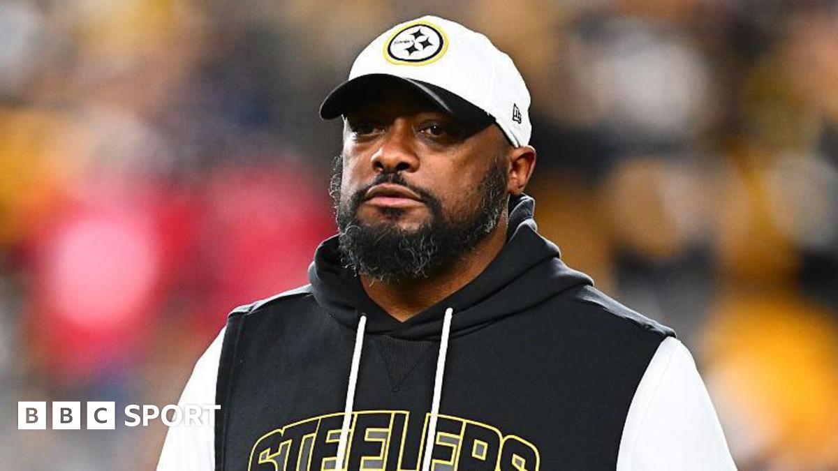 Mike Tomlin while coach of Pittsburgh Steelers