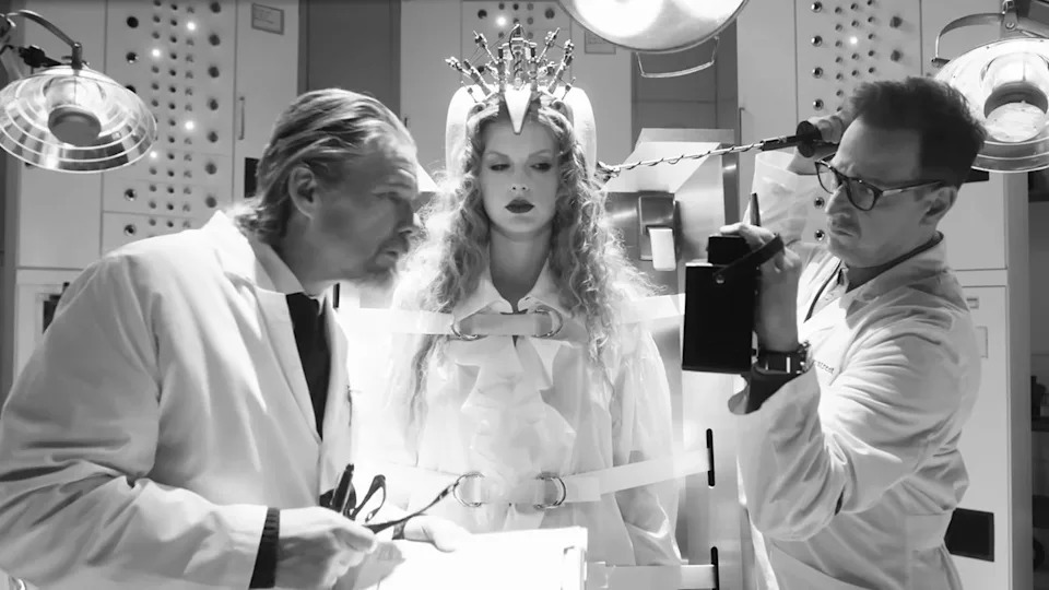 Taylor Swift/YouTube Ethan Hawke, Taylor Swift, and Josh Charles in Taylor Swift's video for 'Fortnight'