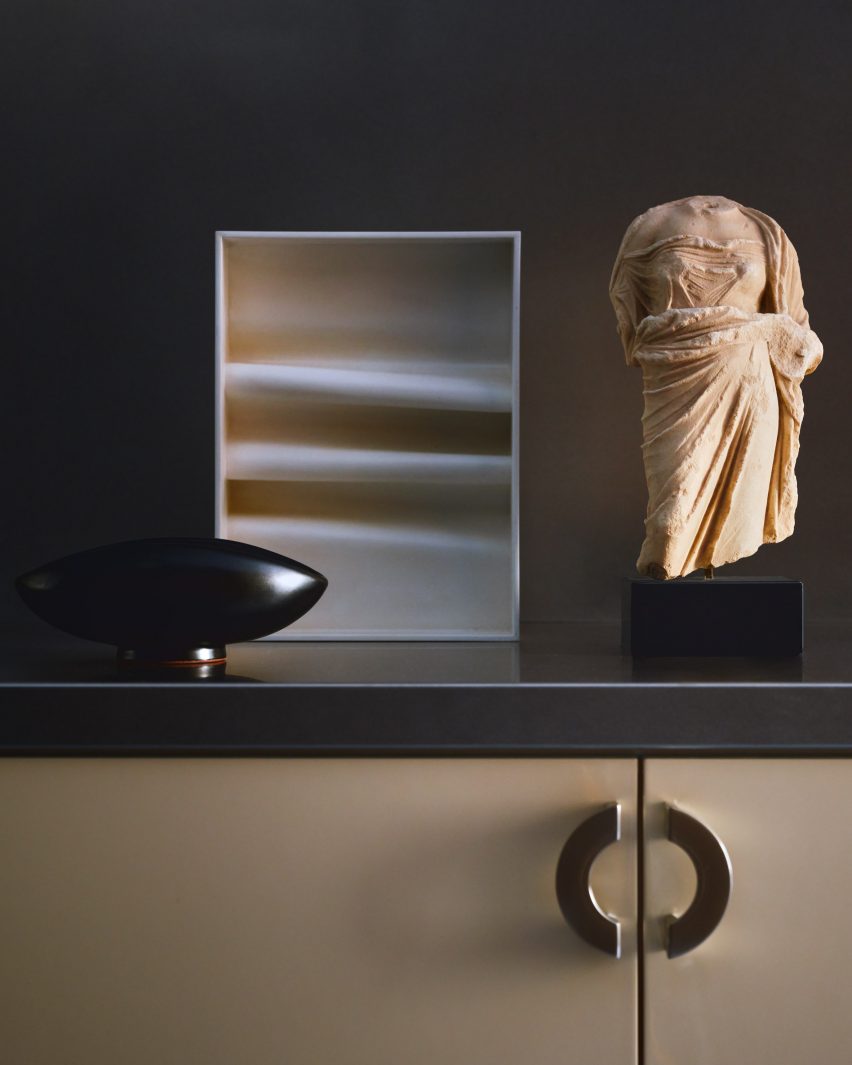 Artworks in Swiss department store