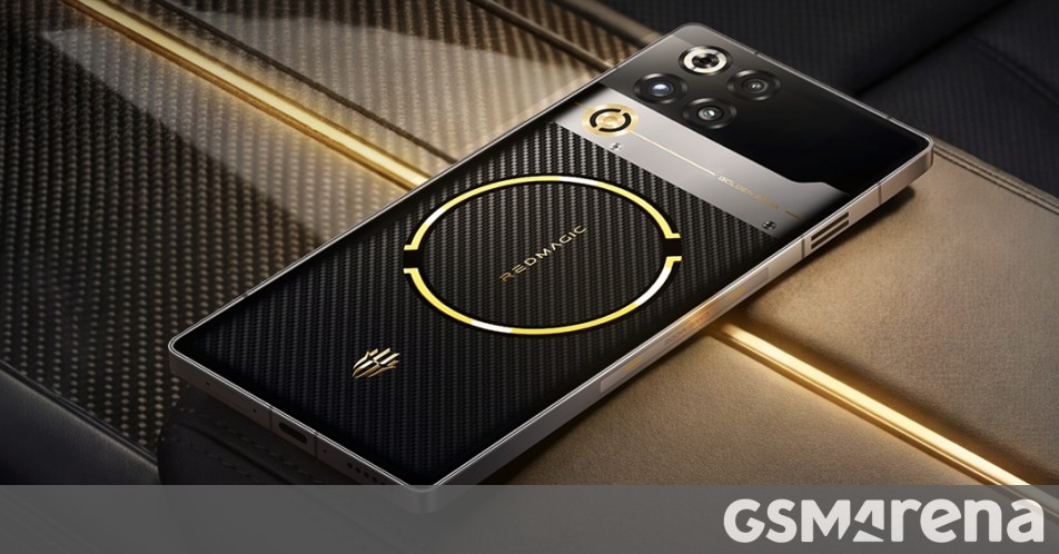 RedMagic 11 Pro+ Golden Saga edition offers a gold-plated liquid cooling system