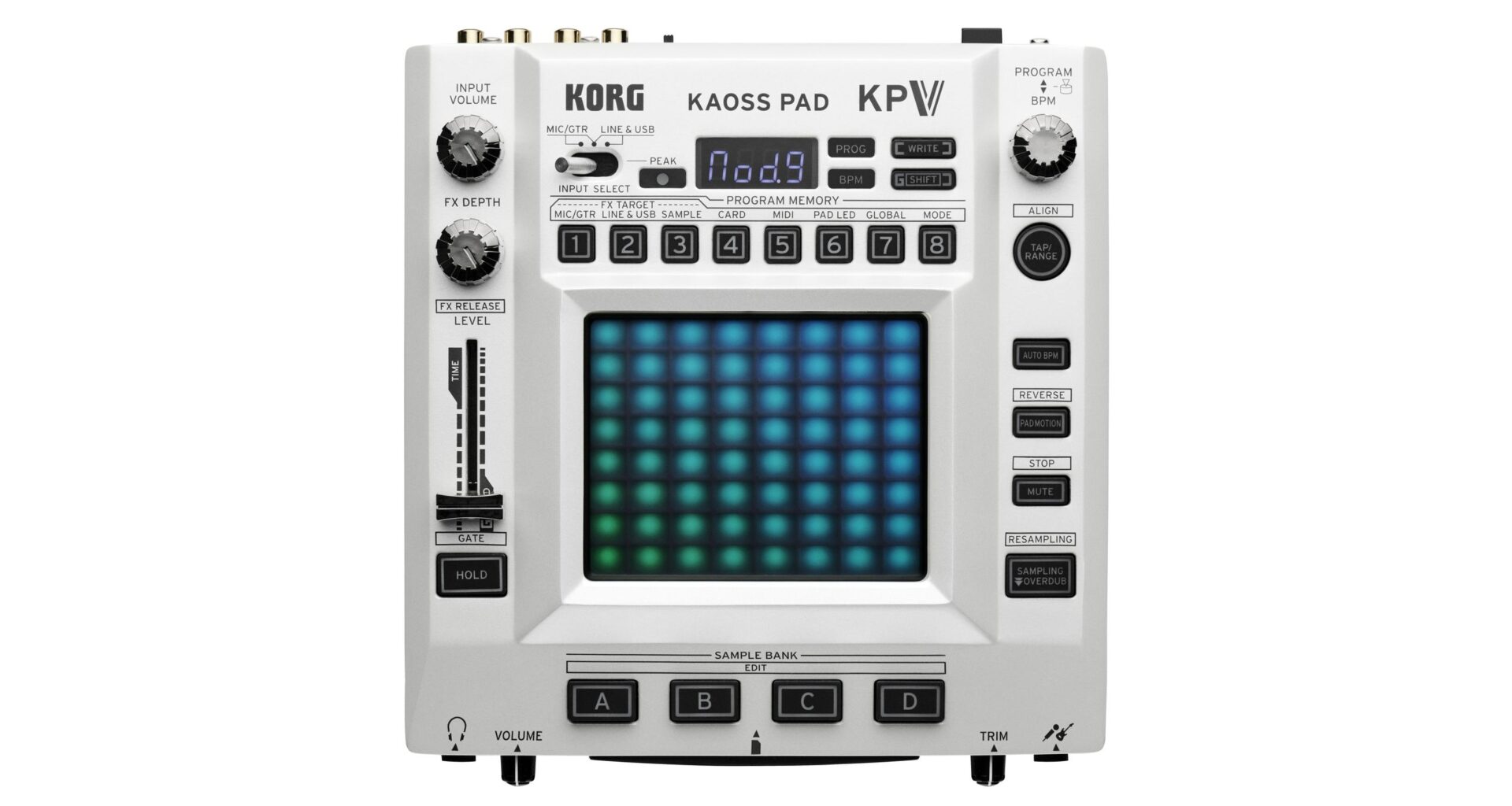Korg Kaoss Pad V reimagines a beloved effects powerhouse with dual-touch control, vocal processing and expanded connectivity