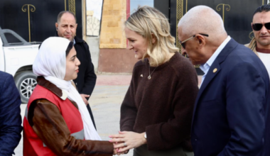 At the Rafah crossing, McEntee witnesses wheelchairs and kids games among the aid blocked by Israel - The Journal