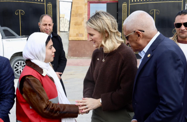 At the Rafah crossing, McEntee witnesses wheelchairs and kids games among the aid blocked by Israel - The Journal