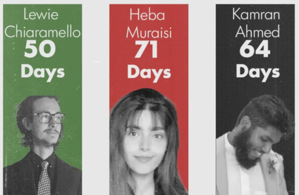 Protest in Dublin as Palestine Action hunger striker in UK prison passes 70 days - The Journal