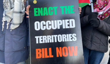 Martin denies Government is moving away from Occupied Territories Bill in favour of 'peace process approach'