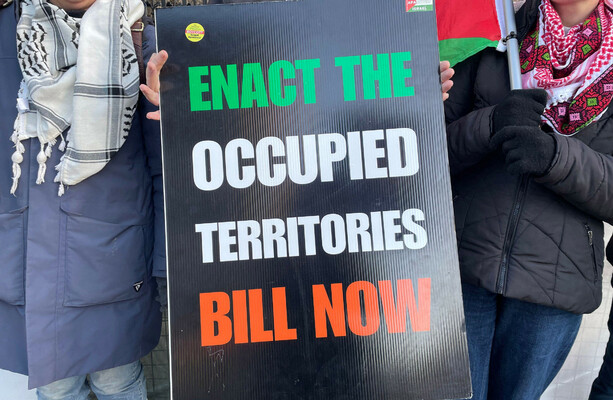 Martin denies Government is moving away from Occupied Territories Bill in favour of 'peace process approach'