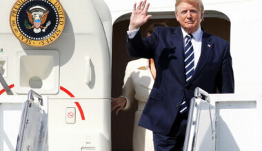 Donald Trump to land in Shannon this afternoon on journey home from Davos