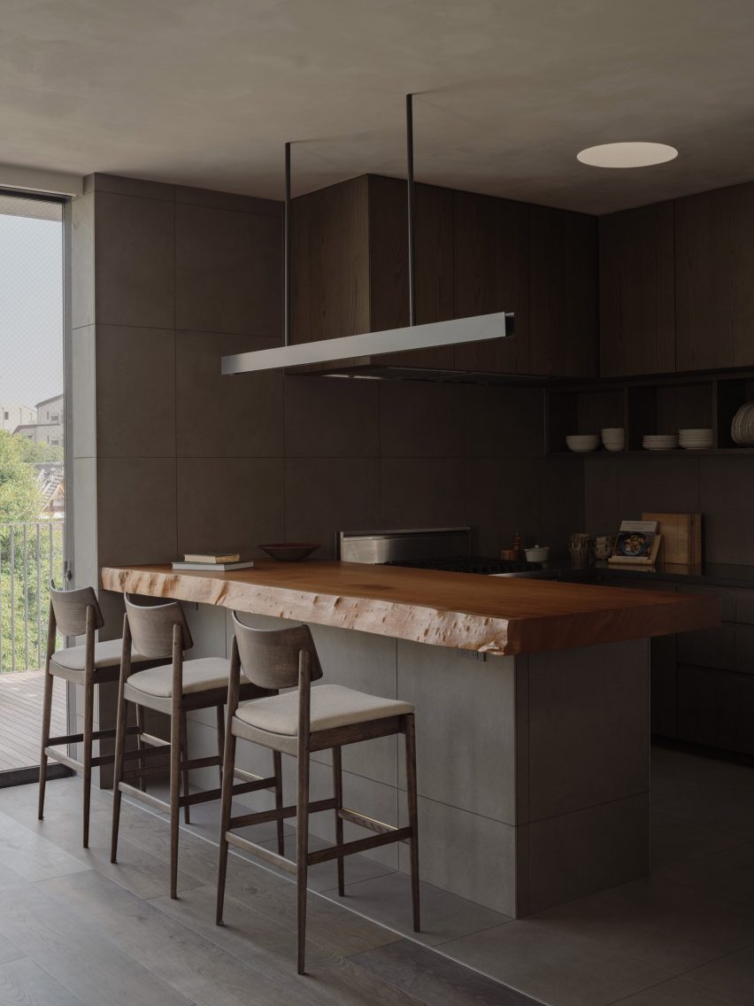 Bar inside Japanese home