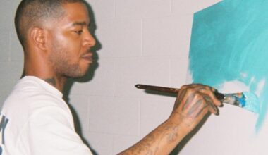 Kid Cudi Debut Art Exhibition 'Echoes of the Past' Paris