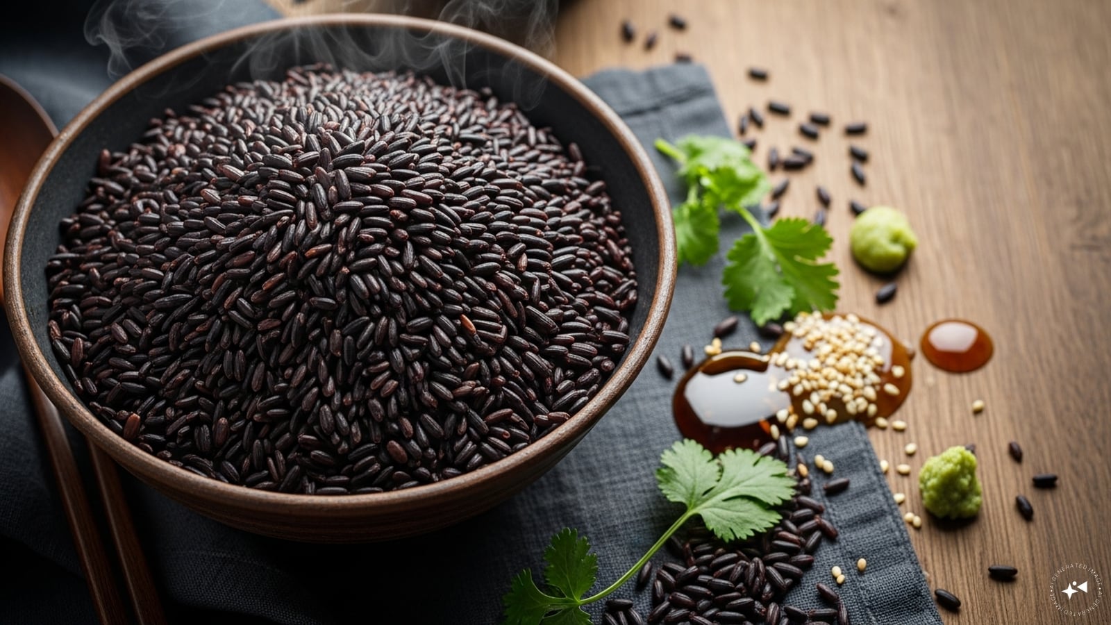 Black rice is a nutrient-rich whole grain known for its deep purple-black colour and high antioxidant content. Often called “forbidden rice,” it is rich in fibre, protein, iron, and anthocyanins, which support heart health, boost immunity, and aid digestion.