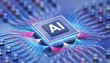 AI. New Technology Concepts. Machine Learning