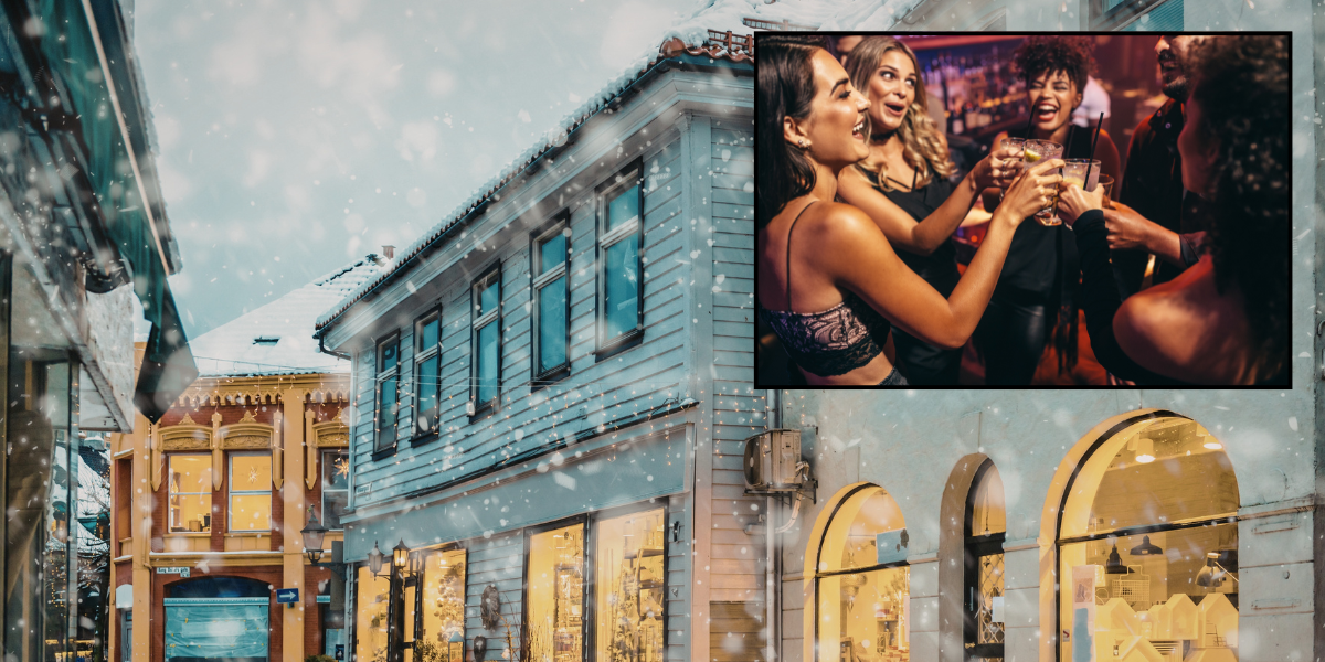 Photographer films empty, snowy street that sparks massive Millennial and Gen Z metaphor