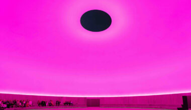 james turrell installs his largest-ever skyspace at ARoS