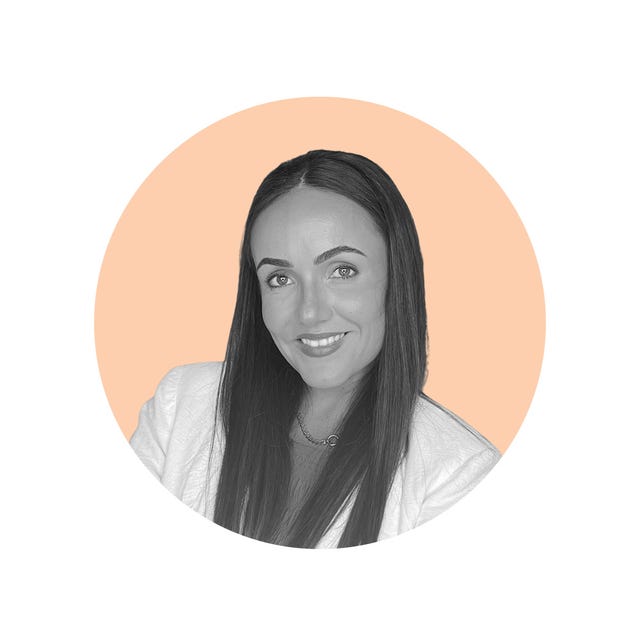 headshot with obscured facial features