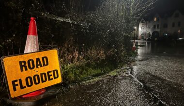 Rivers rising across Carlow and Kilkenny as the rain continues to fall