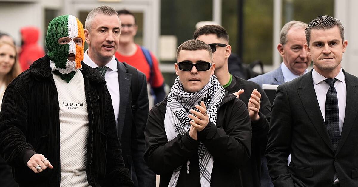 Kneecap ‘will not be silent’ over appeal against decision to end terror case