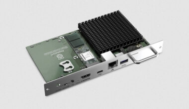 Raspberry Pi Showing New Smart Display Module at ISE 2026