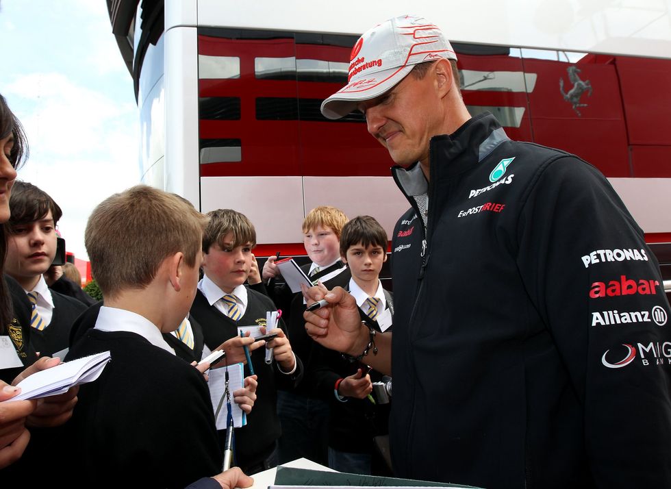 Michael Schumacher suffered from severe injuries following a skiing accident in 2013