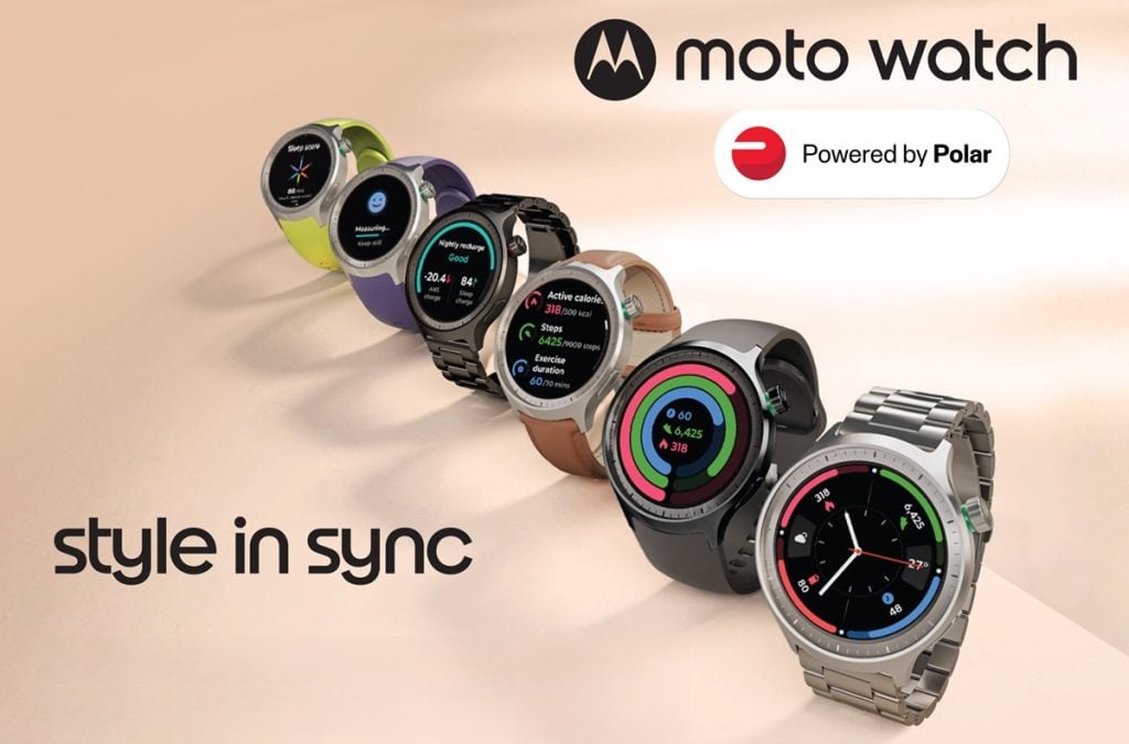 Moto Watch Enters India Smartwatch Market With Polar Health Platform