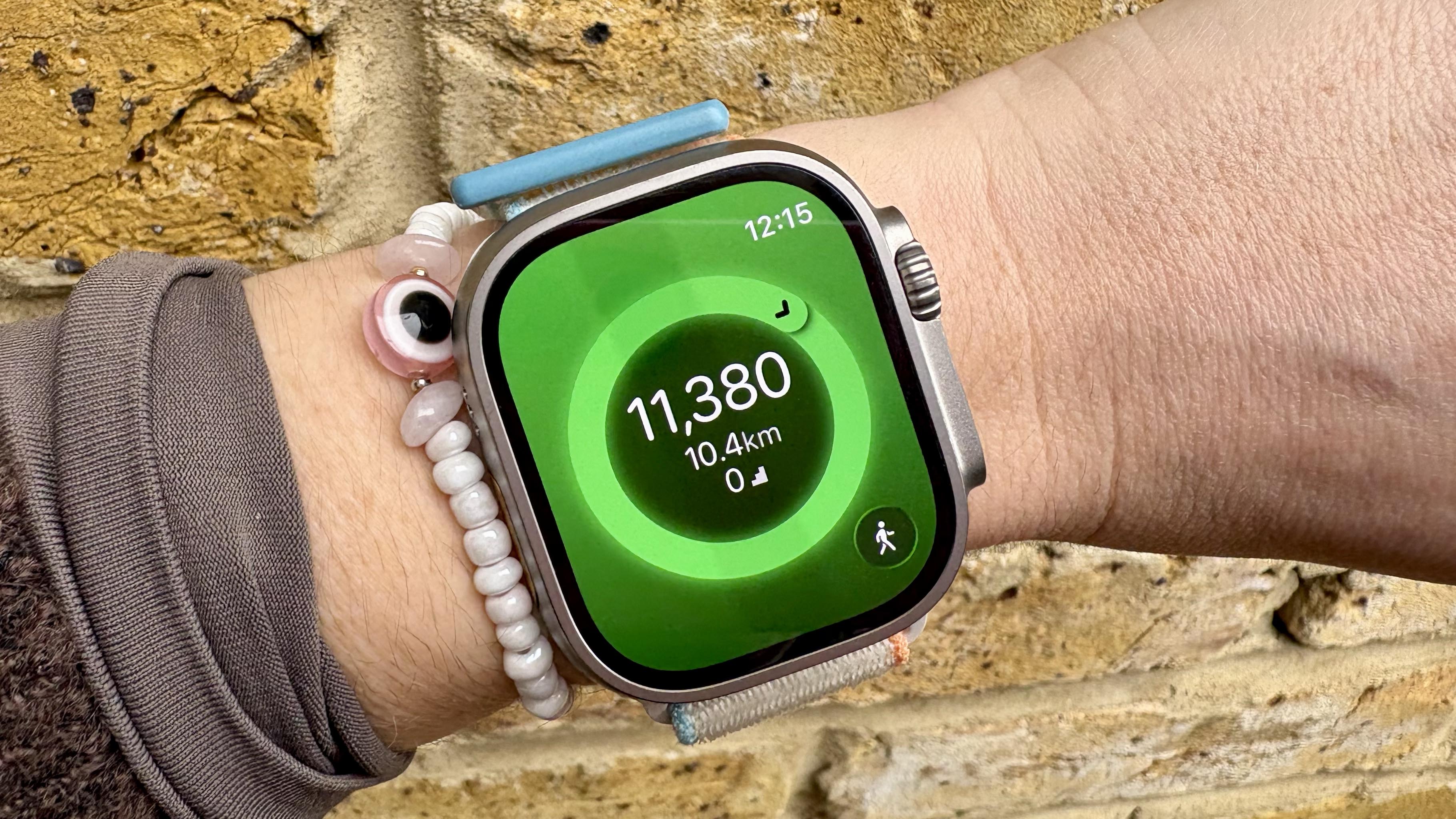 Pedometer++ app on Apple Watch Ultra 3