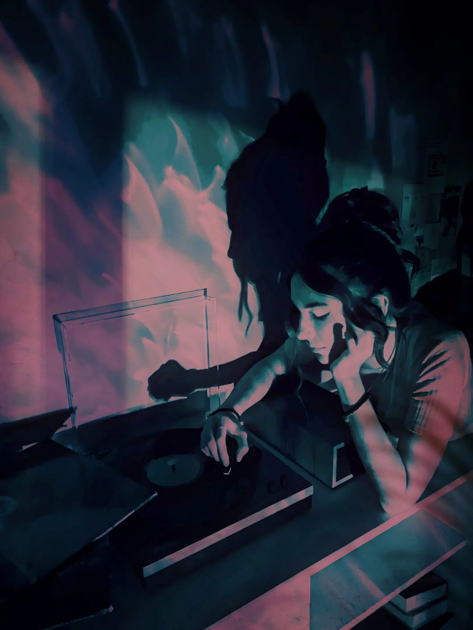 Caydence Silva, ‘Sound Waves.’ Age group 13-15.