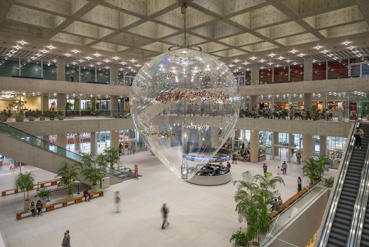 "Willing To Be Vulnerable-Transparent Balloon" by Lee Bul (Courtesy of the artist and HO-AM Foundation)