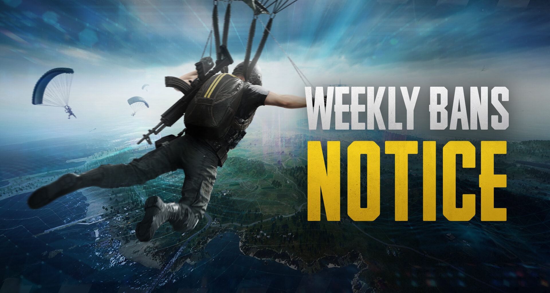 PUBG: BATTLEGROUNDS Weekly Bans Notice (01/05~01/11) - NEWS