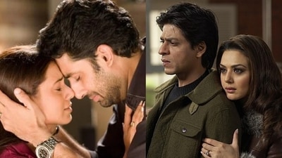 Rani Mukerji, Abhishek Bachchan, Shah Rukh Khan and Preity Zinta in KANK