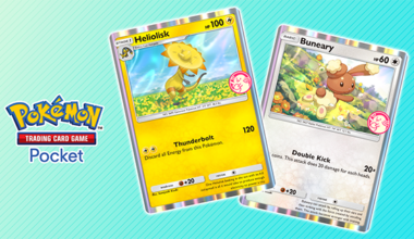 Pokémon TCG Pocket Wonder Pick Event: Heliolisk and Buneary