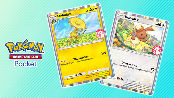 Pokémon TCG Pocket Wonder Pick Event: Heliolisk and Buneary