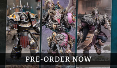 Saturday Pre-orders – Chaos Space Marines and Marauders running wild