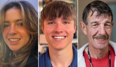 Grace Kumar, Barnaby Webber and Ian Coates