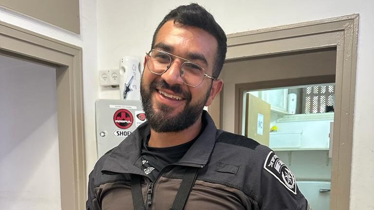 Mr Gvili, 24, was a sergeant first class in the Israeli police special forces