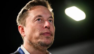 Tesla chief executive Elon Musk. Pic: AP