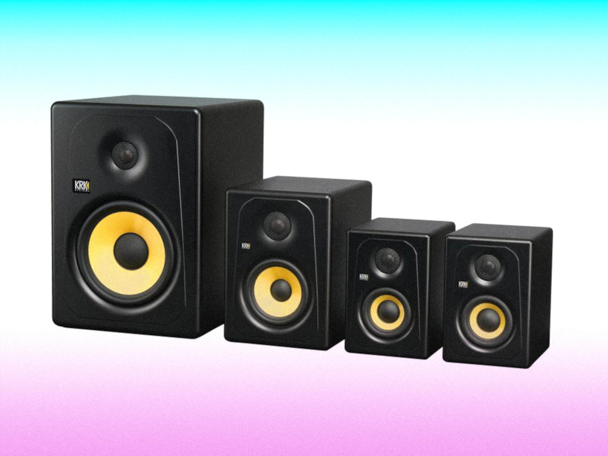 KRK's Kreate Series Studio Monitors
