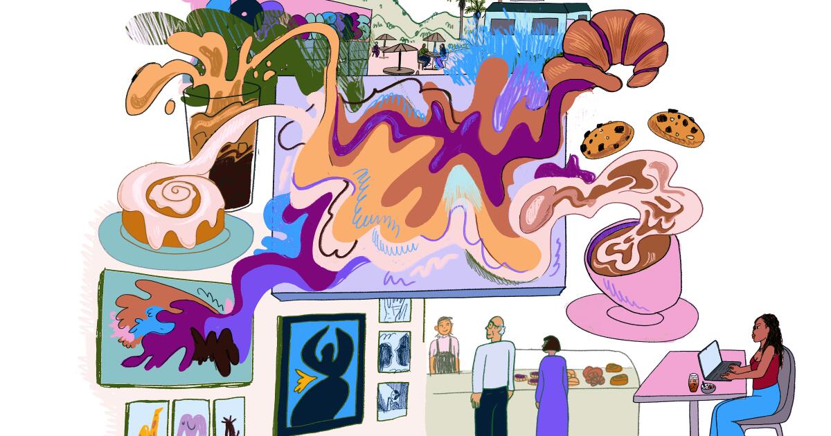 Los Angeles coffee shops that double as art galleries