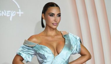 Kim Kardashian Kicked Off 2026 In A Plunging Corset & Fur Coat