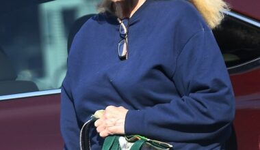 The '60s sex symbol Joey Heatherton was seen during a rare outing in Los Angeles on Sunday