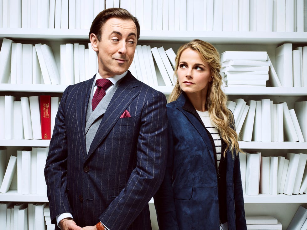 Alan Cumming and Bojana Novakovic in Instinct