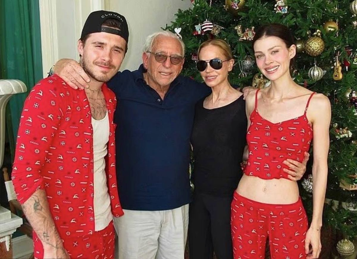 Nicola's parents didn't meet the Beckhams until after she and Brooklyn were engaged