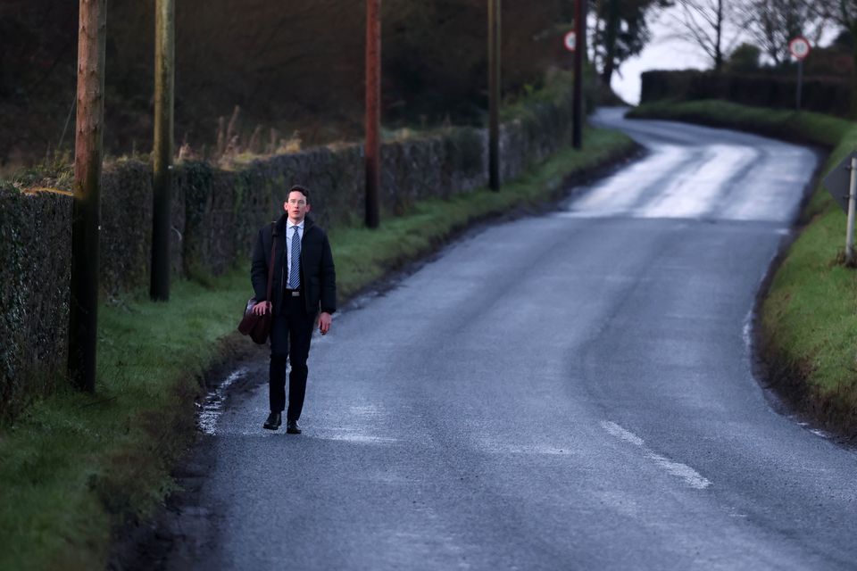 Enoch Burke pictured arriving at Wilson's Hospital school