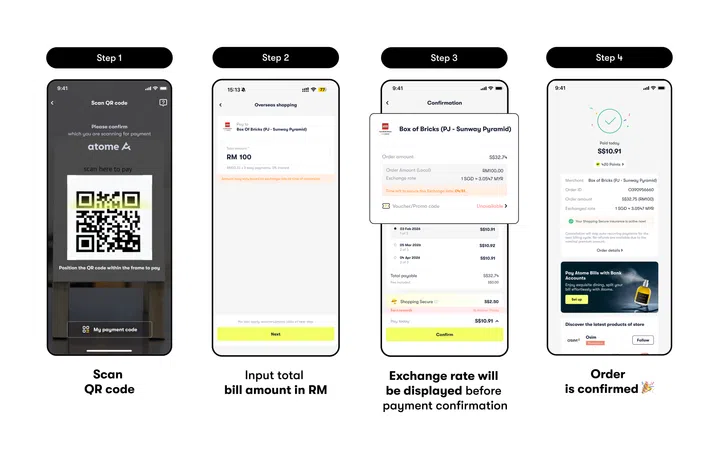 Atome Singapore app